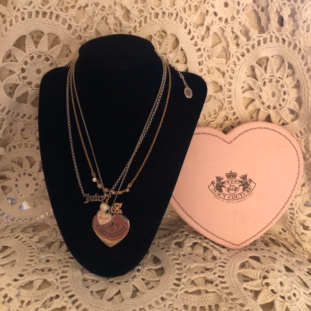 NWT/NIB Rare & HTF Juicy Couture Multistrand Necklace